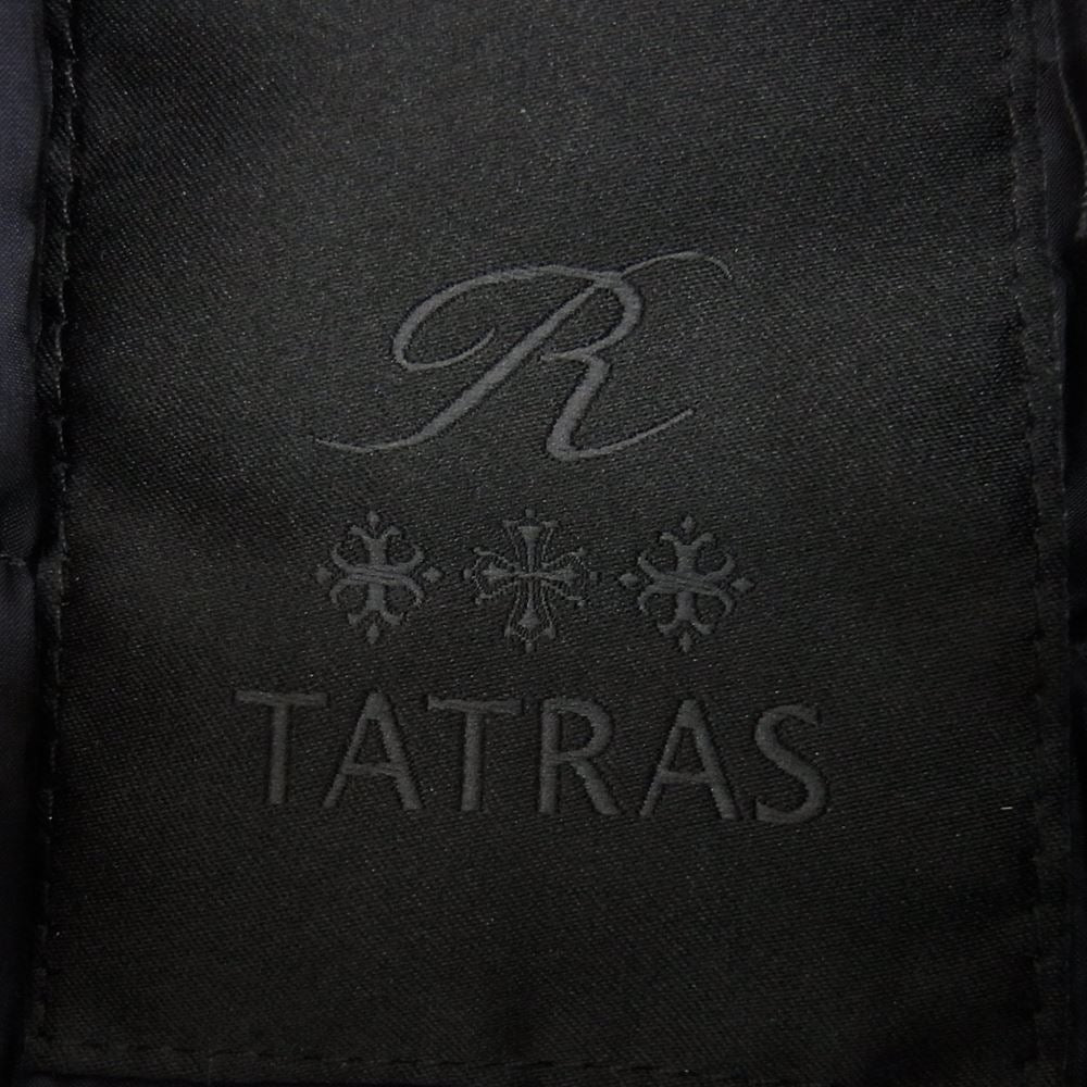 TATRAS タトラス 19AW MTA19A4573 Rライン ジャパンタグ ERRO オリジナルナイロン ダウンジャケット ミリタリー フルジップ ブルゾン MA-1 ダークネイビー系 02【中古】