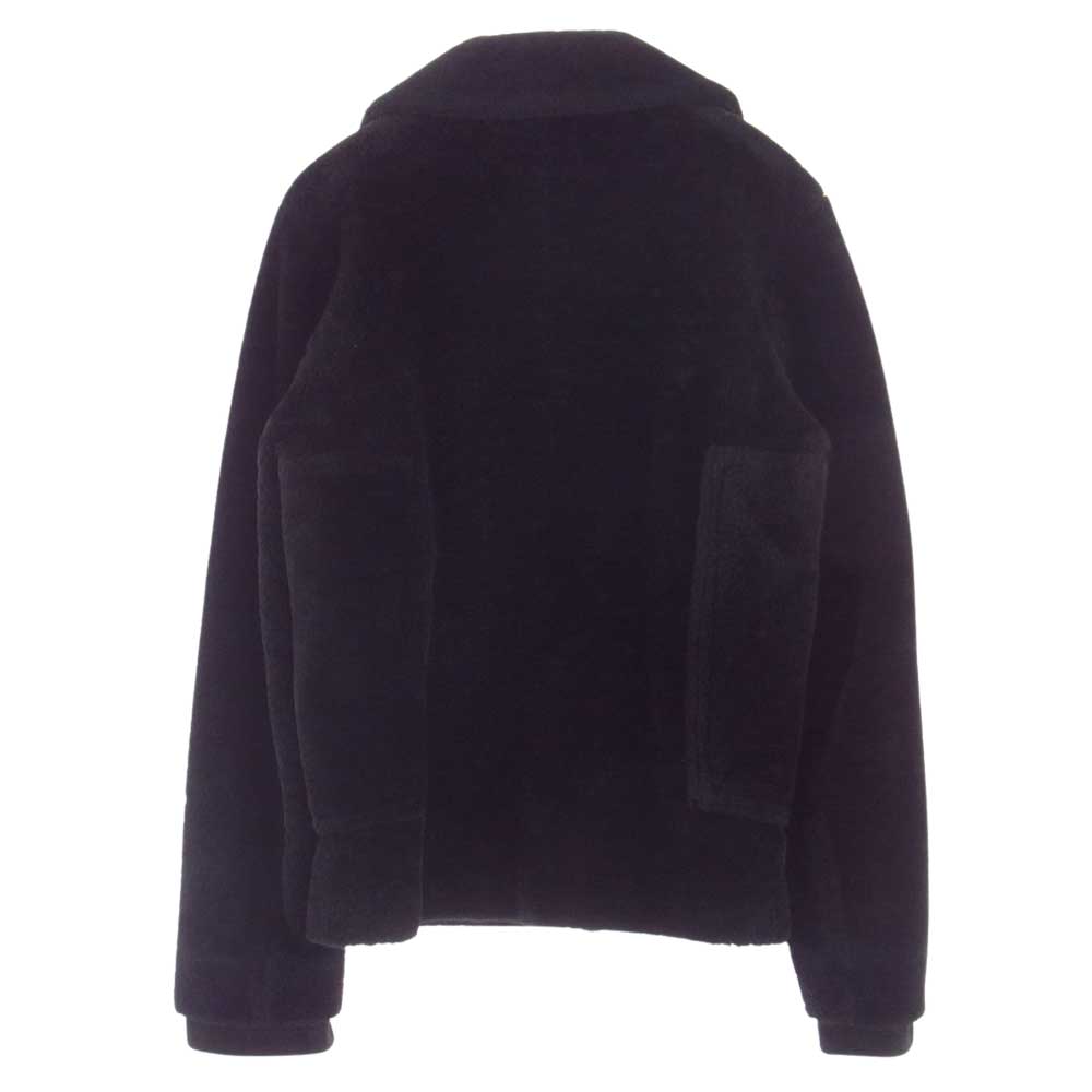 LOUIS VUITTON ルイ・ヴィトン シャーリング ムートン ジャケット ブラック系 48【中古】