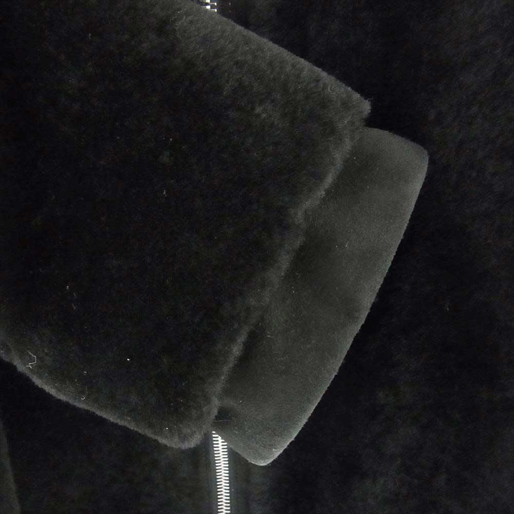 LOUIS VUITTON ルイ・ヴィトン シャーリング ムートン ジャケット ブラック系 48【中古】