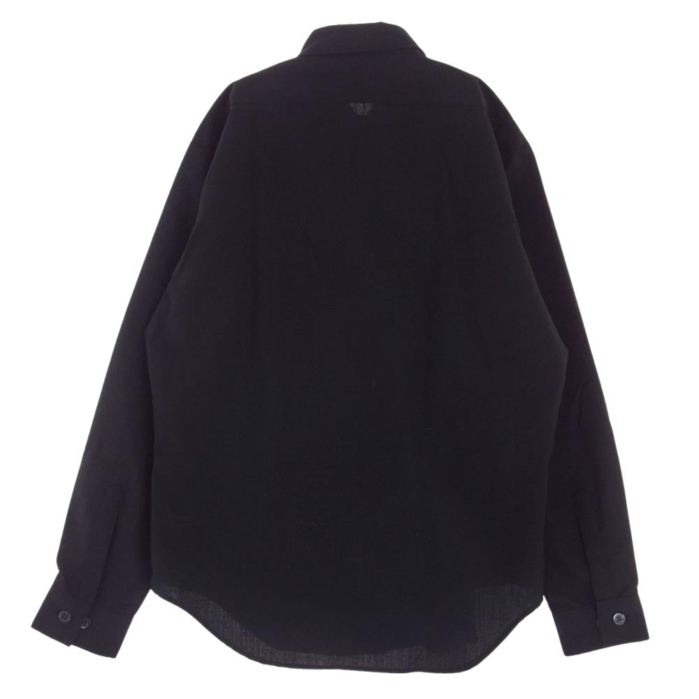 米軍 98s ブラック シャツ ブラック系 16-35SL【中古】