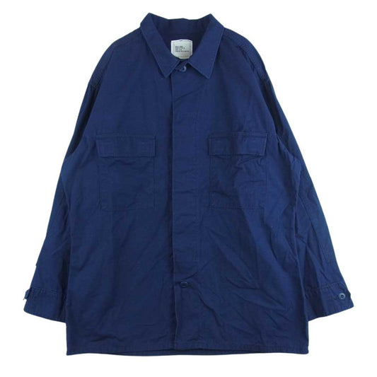 アメリカ沿岸警備隊 SP0100-99-D-0343 ヴィンテージ 99s USCG BDU ミリタリー ジャケット ブルー系 42 SHORT【中古】