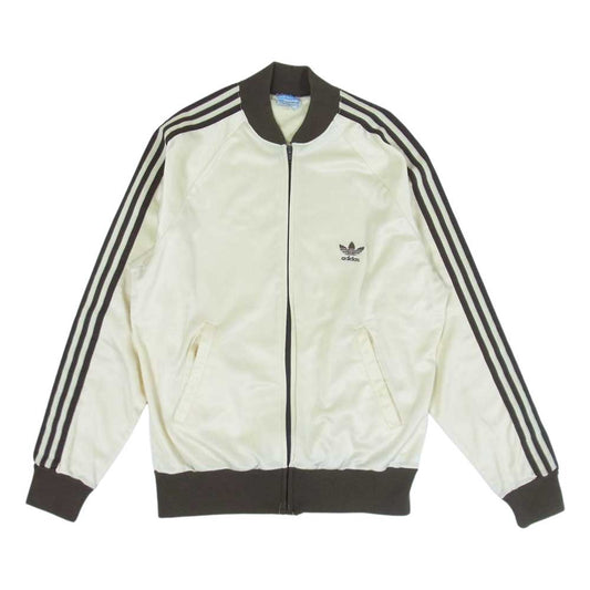 adidas アディダス ヴィンテージ 70s 80s ATP USA製 トラックジャケット オフホワイト系 M【中古】