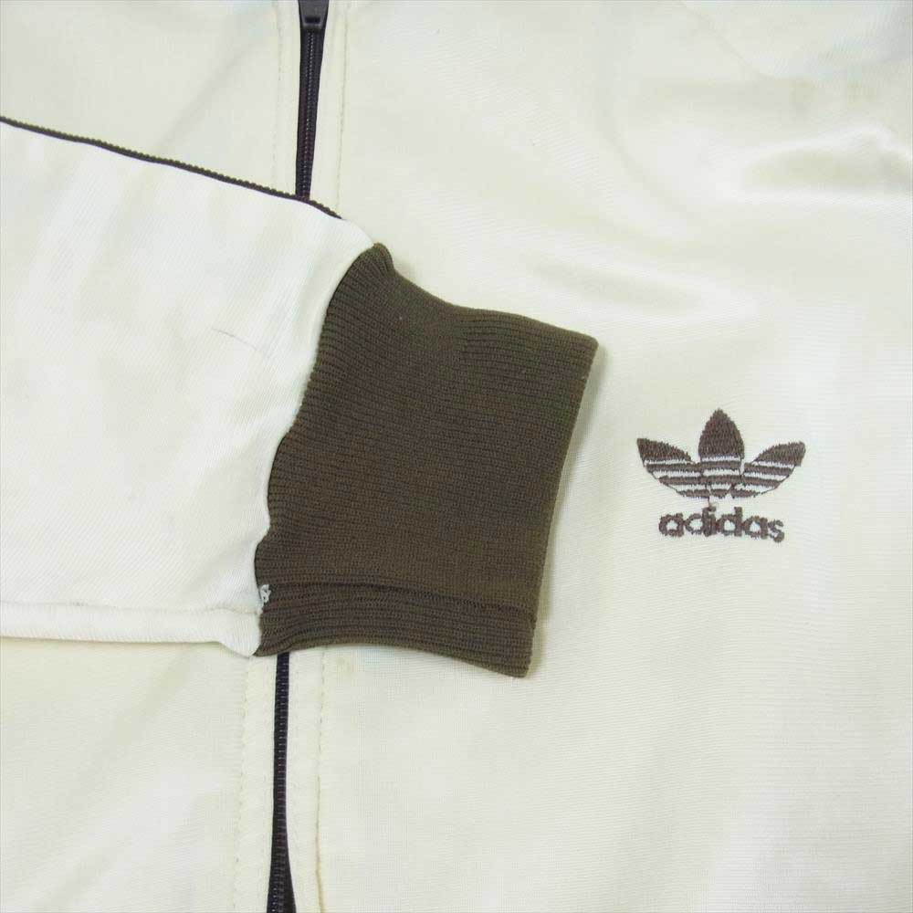adidas アディダス ヴィンテージ 70s 80s ATP USA製 トラックジャケット オフホワイト系 M【中古】