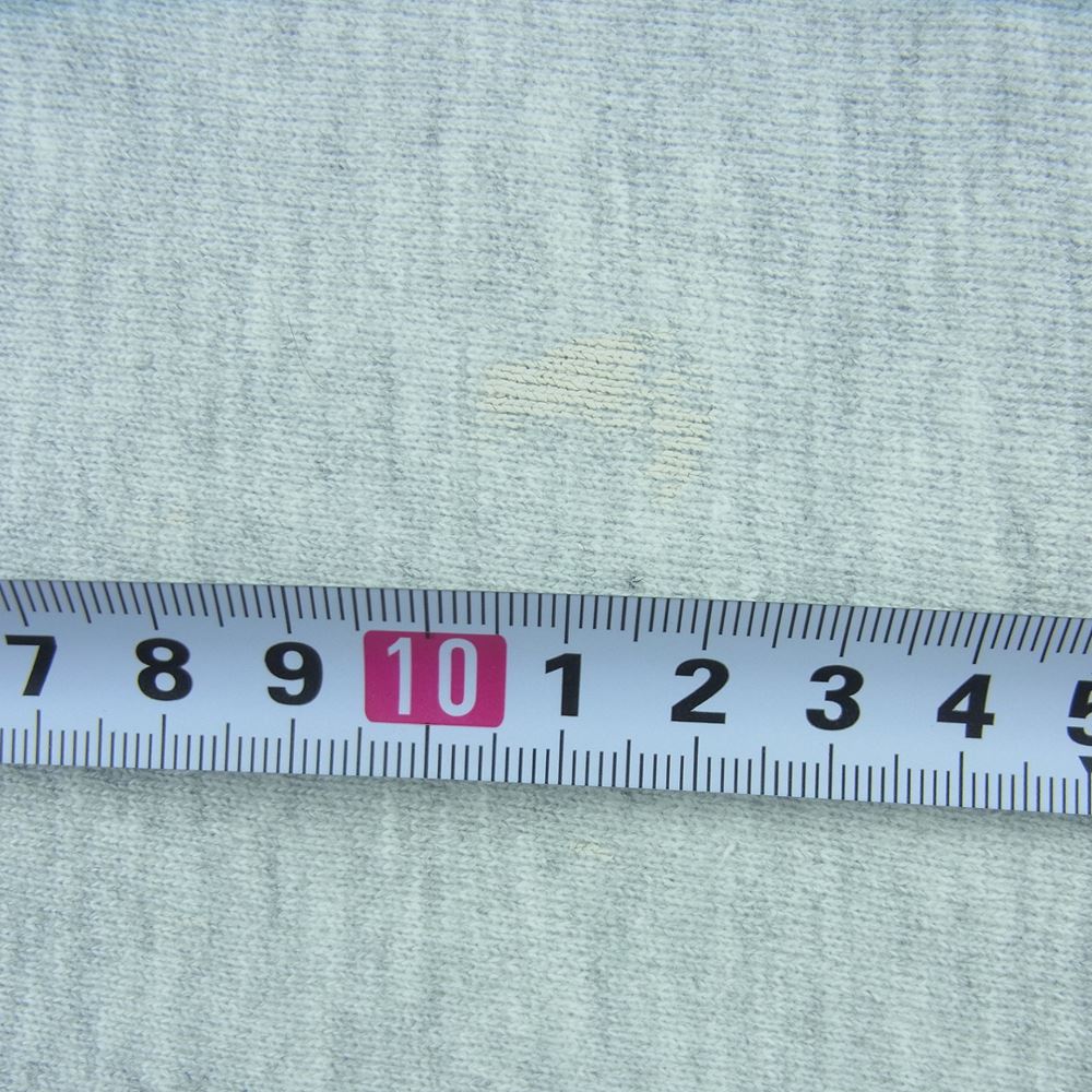 Champion チャンピオン ヴィンテージ 90s USA製 刺繍タグ リバースウィーブ プリント スウェット トレーナー グレー系 L【中古】