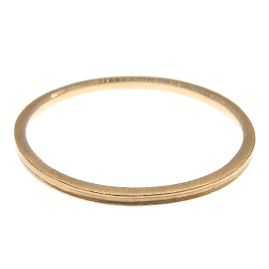 エテ K10YG レイヤード クラフト リング ゴールド系 10.5号【中古】