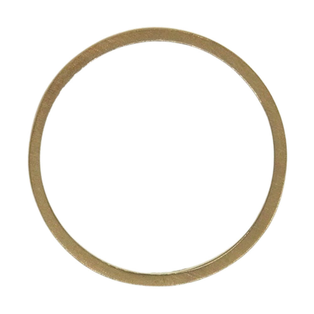 エテ K10YG レイヤード クラフト リング ゴールド系 10.5号【中古】