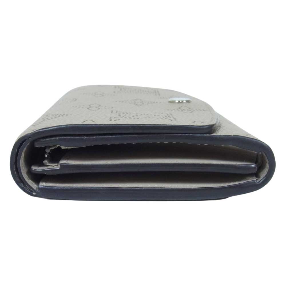 LOUIS VUITTON ルイ・ヴィトン M62542  ポルトフォイユ イリス コンパクト ガレ 二つ折り 財布 ウォレット ベージュ系【中古】