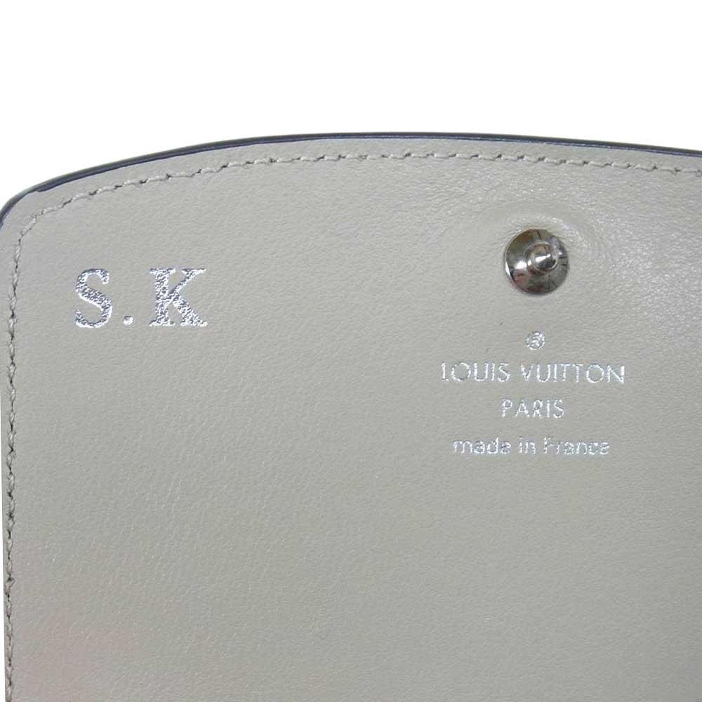LOUIS VUITTON ルイ・ヴィトン M62542  ポルトフォイユ イリス コンパクト ガレ 二つ折り 財布 ウォレット ベージュ系【中古】