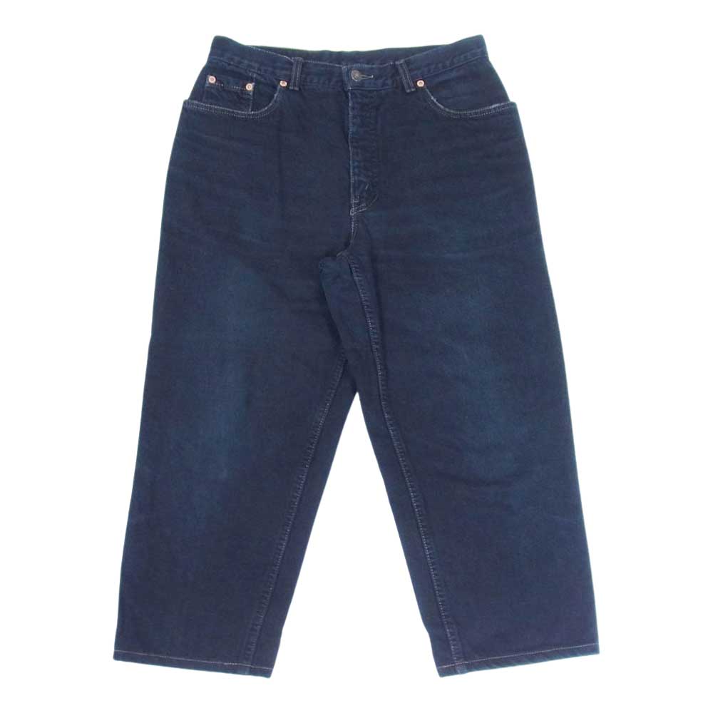 Levi's リーバイス 90s リーバイス 726 オレンジタブ ブラック デニム パンツ バギーパンツ ブラック系 32【中古】