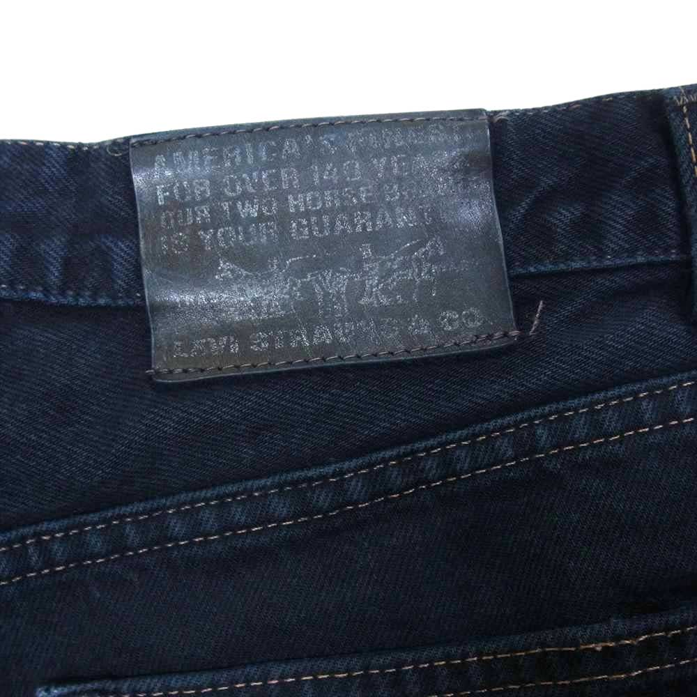 Levi's リーバイス 90s リーバイス 726 オレンジタブ ブラック デニム パンツ バギーパンツ ブラック系 32【中古】