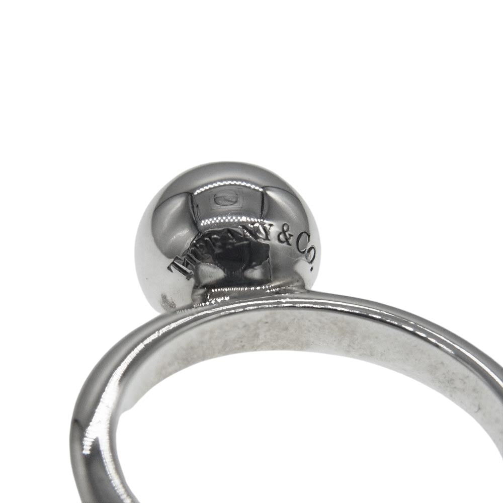 TIFFANY&Co. ティファニー ハードウェア ボール リング シルバー系 7号【中古】