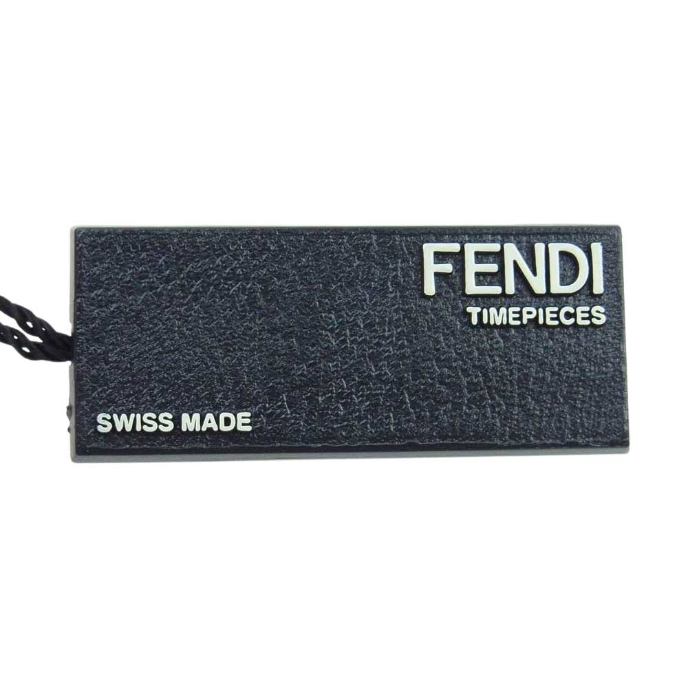 FENDI フェンディ F103101101 forever フォーエバー FFロゴ ステンレススチール 時計 ウォッチ シルバー系【極上美品】【中古】