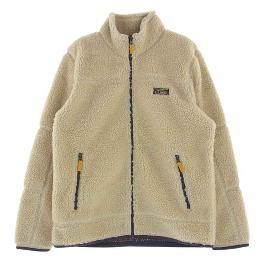 L.L.Bean エルエルビーン 511045 マウンテン パイル フリース ジャケット  ベージュ系 M【中古】