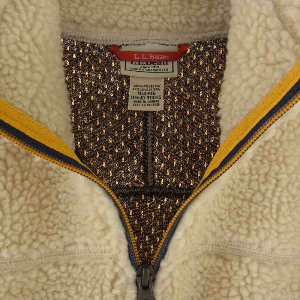 L.L.Bean エルエルビーン 511045 マウンテン パイル フリース ジャケット  ベージュ系 M【中古】