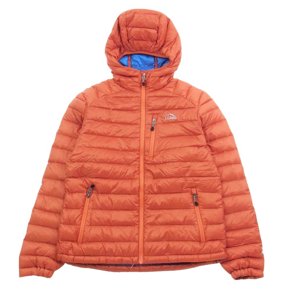 L.L.Bean エルエルビーン 290774 Ultralight 850 Down Hooded JACKET ダウン ジャケット  オレンジ系 M【中古】