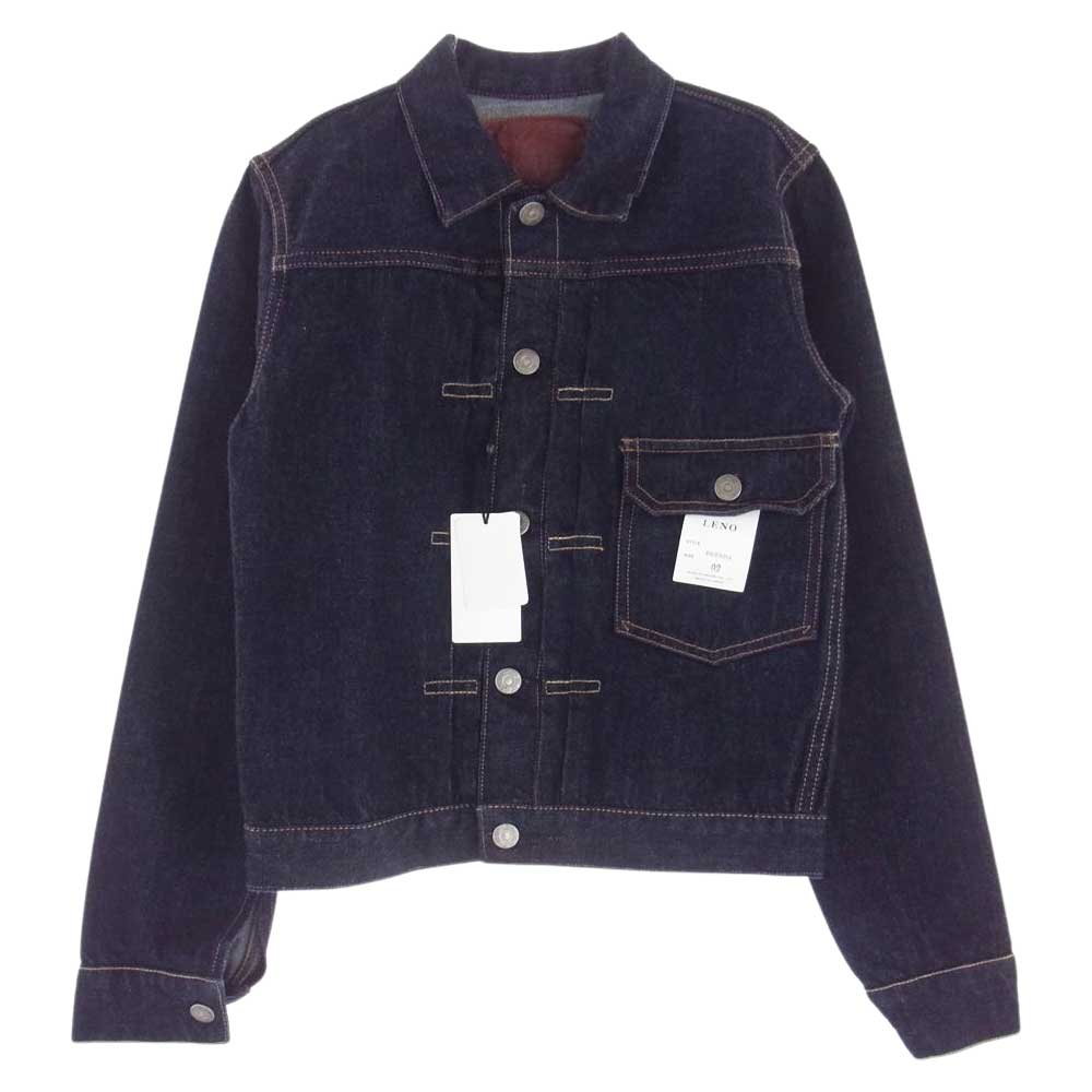 リノ  l2002-jj001 BRENDA BIG TRUCKER JACKET 1st T BACK デニム トラッカー ジャケット 02【極上美品】【中古】