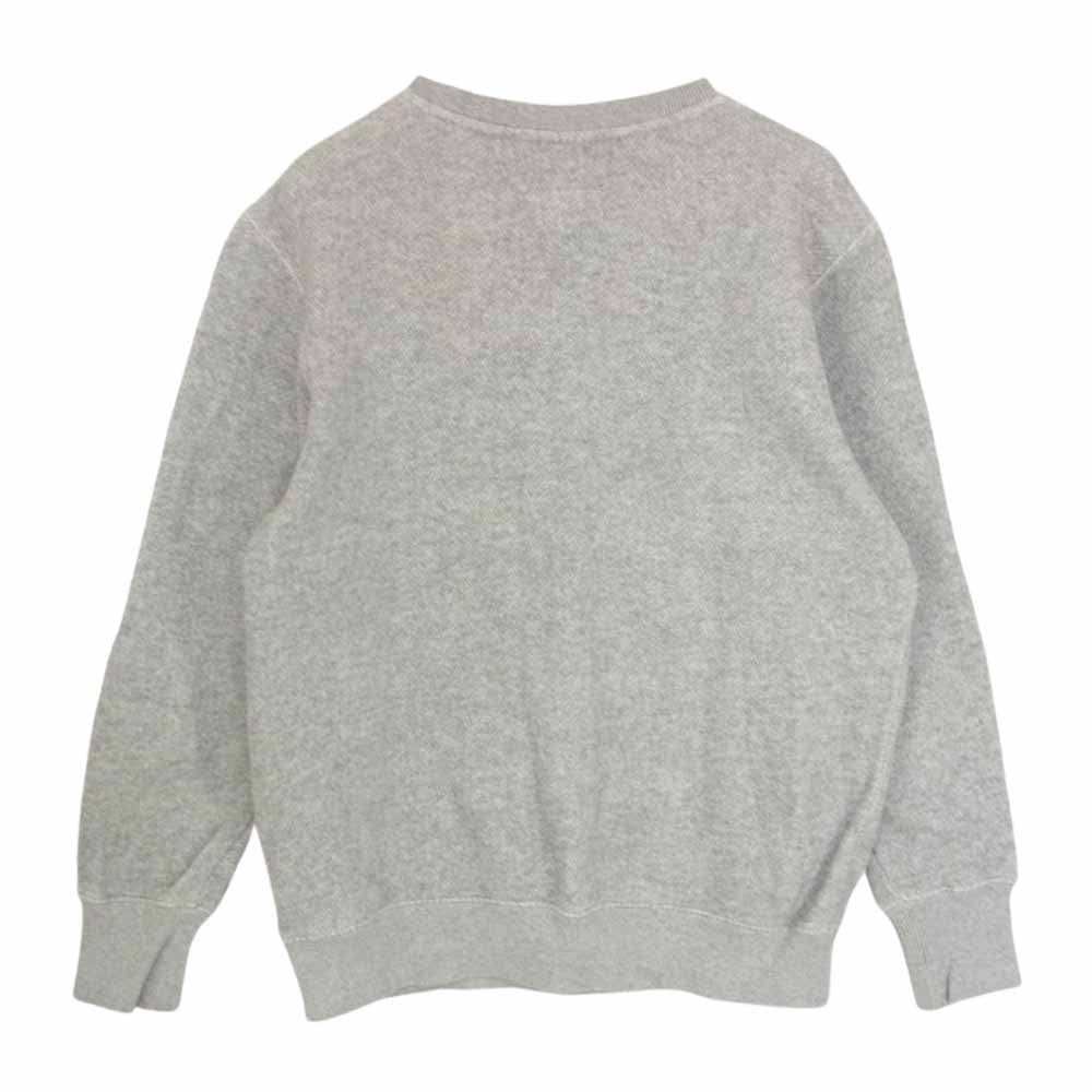 STUSSY ステューシー C8-L022 × champion チャンピオン トリコタグ 復刻 刺繍ロゴ スウェット グレー系 M【中古】