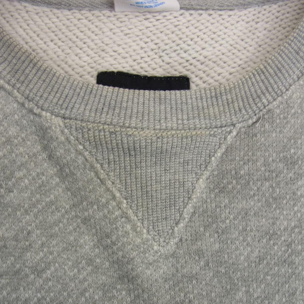 STUSSY ステューシー C8-L022 × champion チャンピオン トリコタグ 復刻 刺繍ロゴ スウェット グレー系 M【中古】