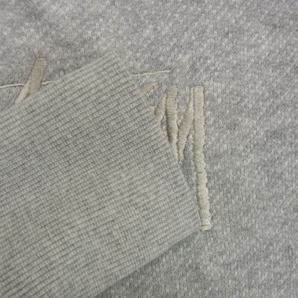 STUSSY ステューシー C8-L022 × champion チャンピオン トリコタグ 復刻 刺繍ロゴ スウェット グレー系 M【中古】