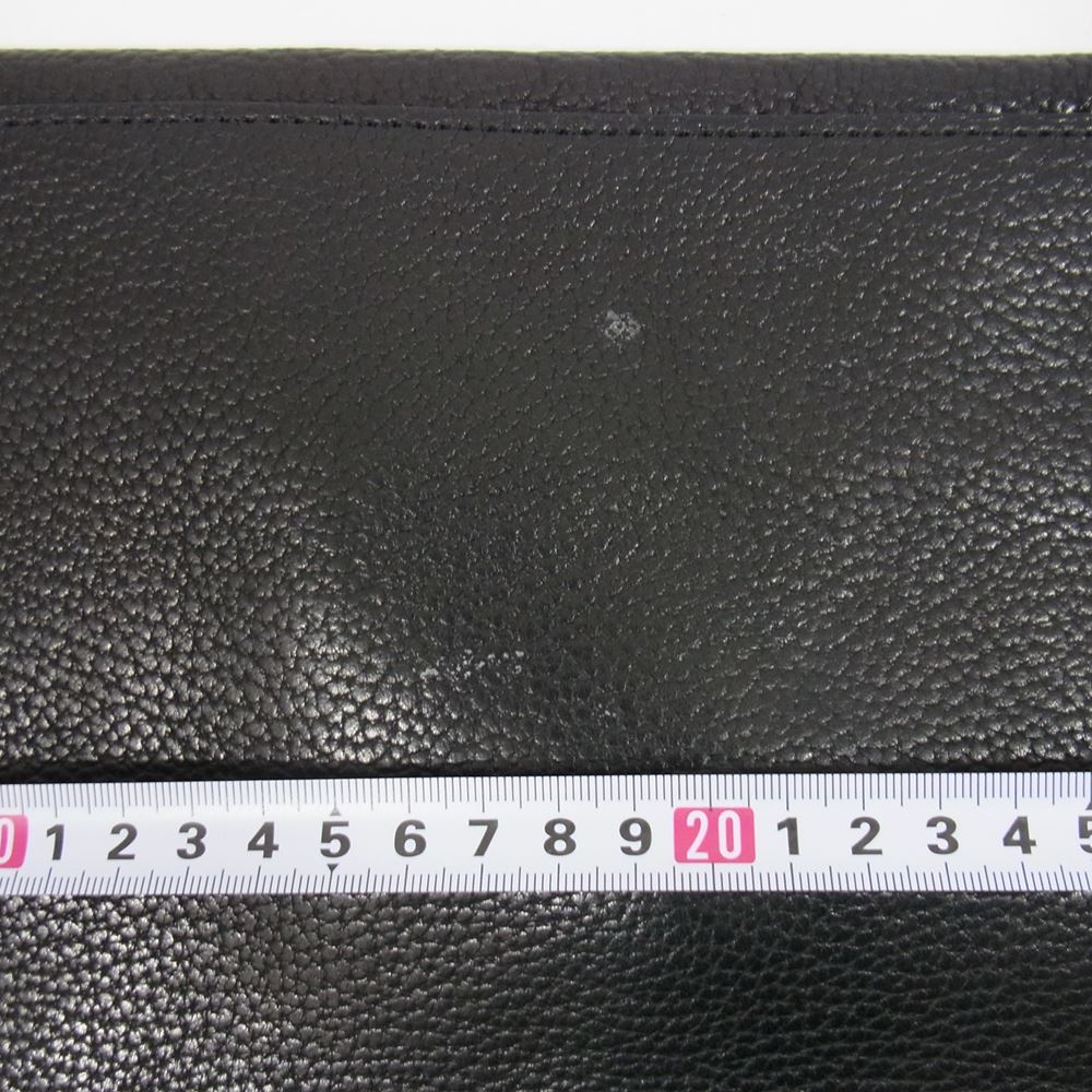 Vivienne WestwoodMAN ヴィヴィアンウエストウッドマン レザー クラッチバッグ ブラック系【中古】