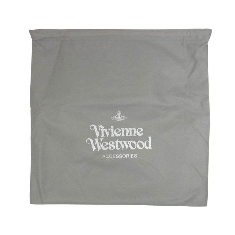 Vivienne WestwoodMAN ヴィヴィアンウエストウッドマン レザー クラッチバッグ ブラック系【中古】
