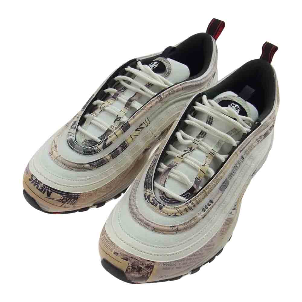 NIKE ナイキ 921826-108 AIR MAX 97 NEWSPAPER ナイキ エアマックス ニュースペーパー スニーカー マルチカラー系 27cm【美品】【中古】