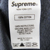 Supreme シュプリーム 20AW Cross Box Logo Hooded Sweatshirt クロス ボックスロゴ スウェット パーカー ネイビー系 S【新古品】【未使用】【中古】