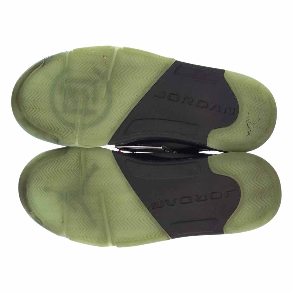 NIKE ナイキ DM4640-036 AIR JORDAN 5 RETRO LOW SP CLOT エア ジョーダン 5 レトロ ロー スペシャル クロット ブラック系 30.0cm【中古】