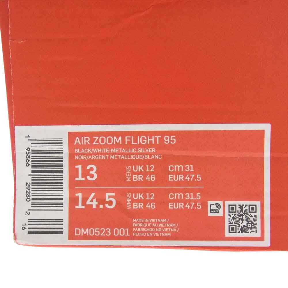 NIKE ナイキ  DM0523-001 AIR ZOOM FLIGHT 95 エア ズームフライト 95  ブラック系 31.0cm【中古】