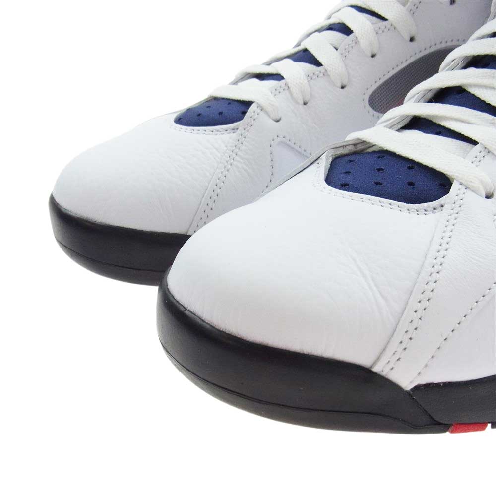 NIKE ナイキ CZ0789-105 AIR JORDAN 7 RETRO BCFC Paris Saint Germain エアジョーダン7 レトロ パリサンジェルマン ホワイト系 30.5cm【中古】
