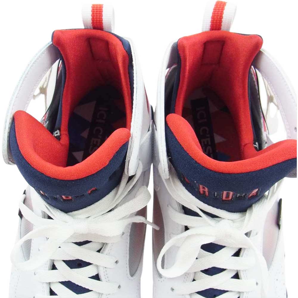 NIKE ナイキ CZ0789-105 AIR JORDAN 7 RETRO BCFC Paris Saint Germain エアジョーダン7 レトロ パリサンジェルマン ホワイト系 30.5cm【中古】