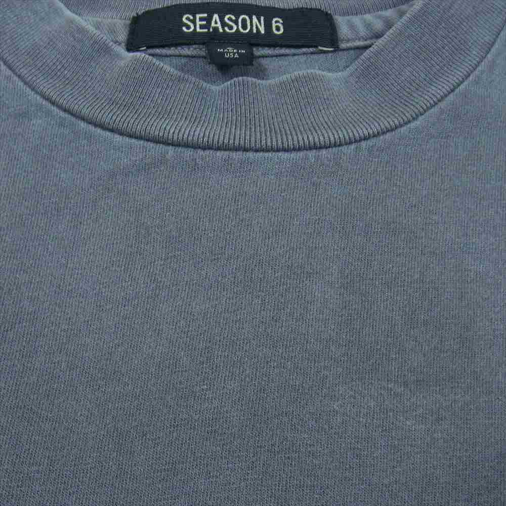 イージーシーズン 6 Tシャツ カットソー チャコール系 S【中古】