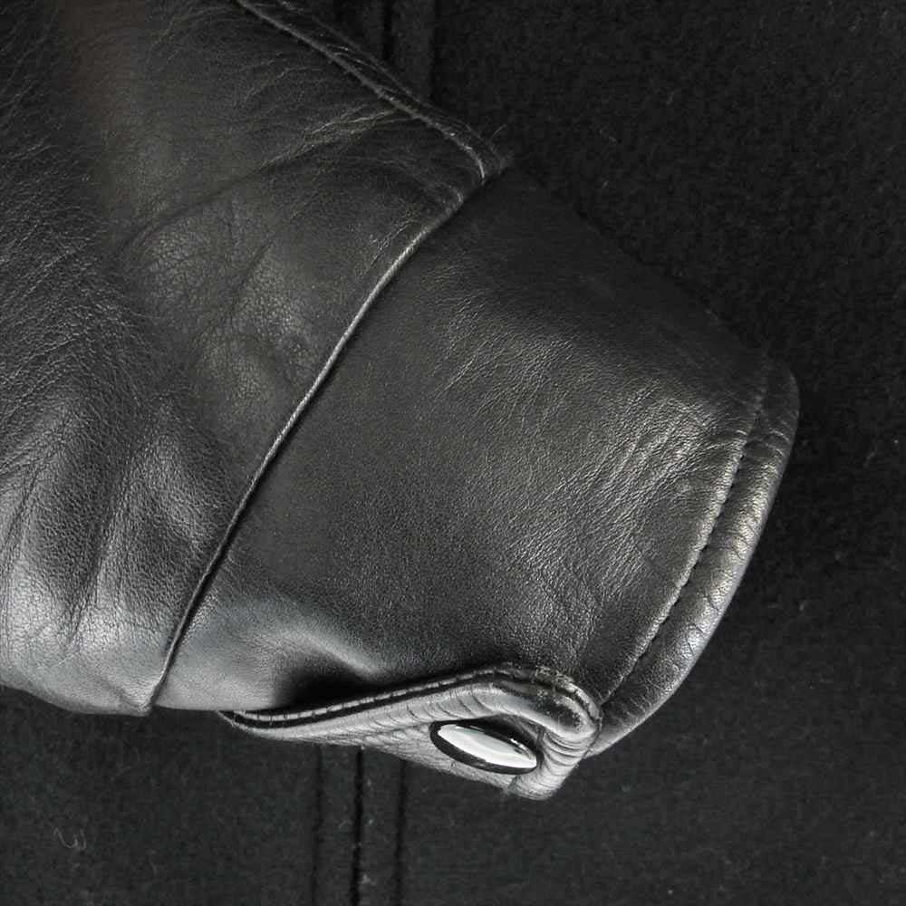 CALEE キャリー レザー切替 スポーツ ジャケット ブラック系 M【中古】