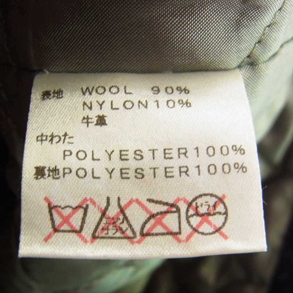 CALEE キャリー レザー切替 スポーツ ジャケット ブラック系 M【中古】