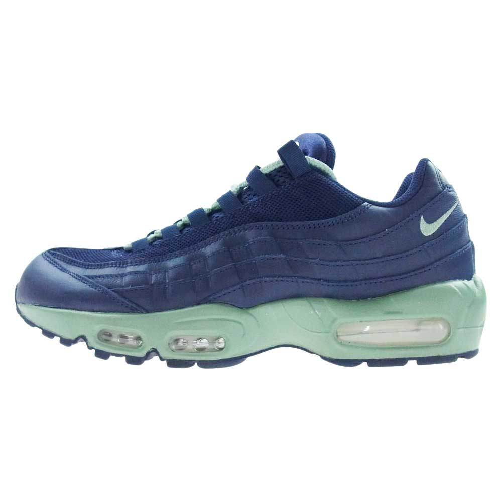 NIKE ナイキ 314350-998 AIR MAX 95 エア マックス ID BY YOU スニーカー ネイビー系 ライトグリーン系 28.0cm【中古】