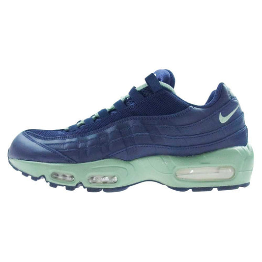 NIKE ナイキ 314350-998 AIR MAX 95 エア マックス ID BY YOU スニーカー ネイビー系 ライトグリーン系 28.0cm【中古】
