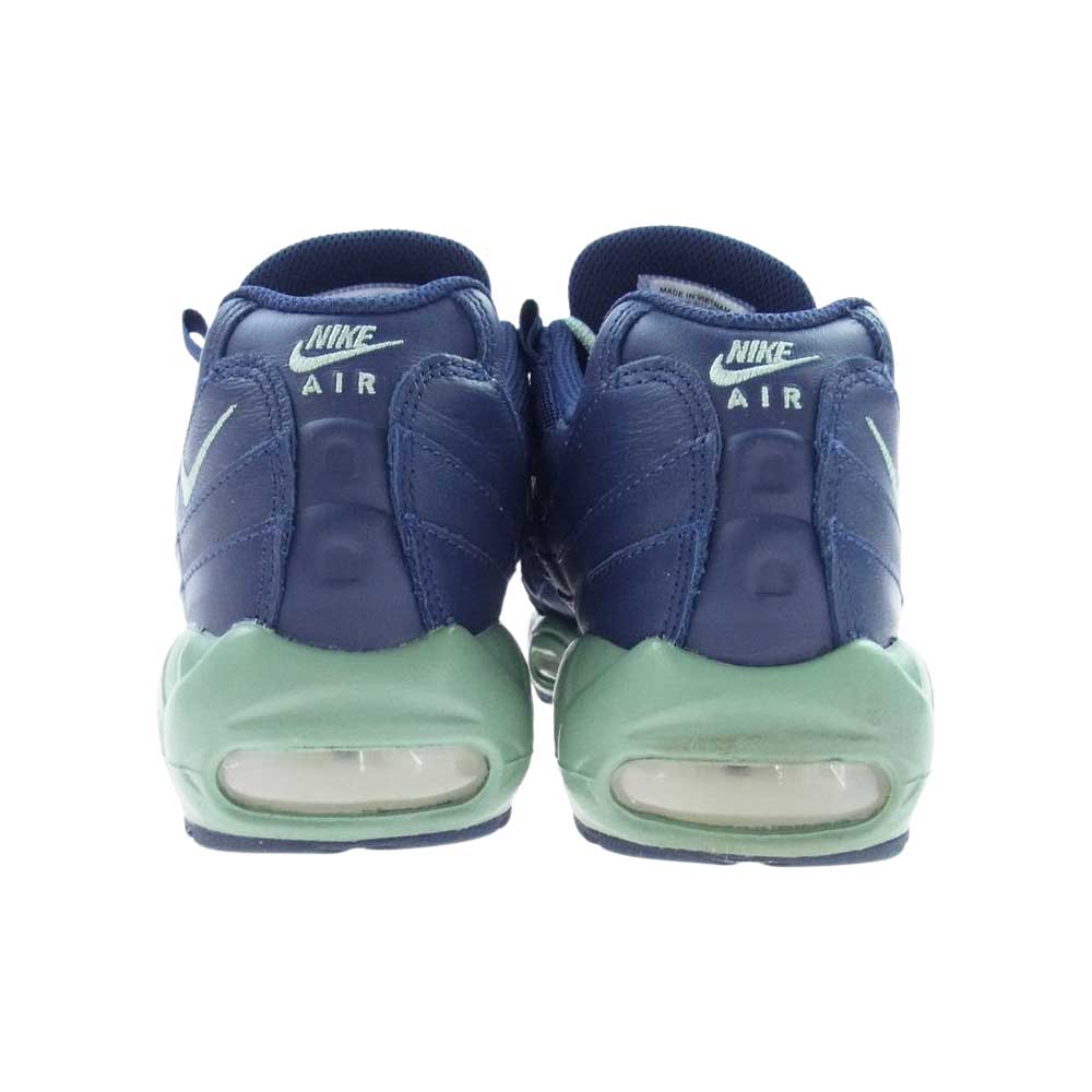 NIKE ナイキ 314350-998 AIR MAX 95 エア マックス ID BY YOU スニーカー ネイビー系 ライトグリーン系 28.0cm【中古】