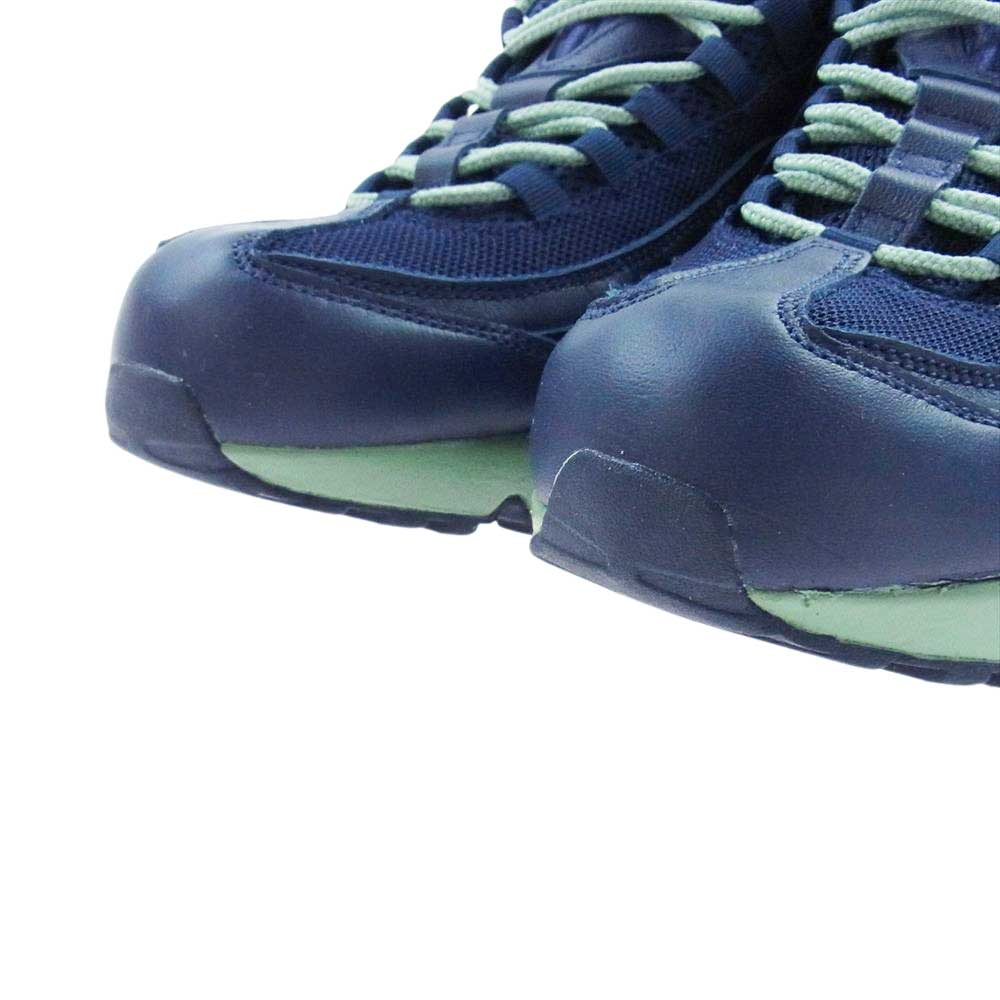 NIKE ナイキ 314350-998 AIR MAX 95 エア マックス ID BY YOU スニーカー ネイビー系 ライトグリーン系 28.0cm【中古】