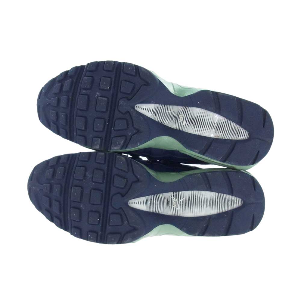 NIKE ナイキ 314350-998 AIR MAX 95 エア マックス ID BY YOU スニーカー ネイビー系 ライトグリーン系 28.0cm【中古】