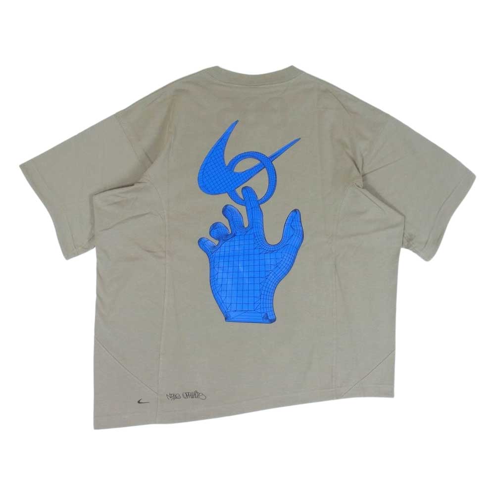 OFF-WHITE オフホワイト DN1758-247 NIKE AS M NRG TEE KHAKI 22HO-S ナイキ NRG CL GRAFFITI S/S Tシャツ カーキ系 XL【極上美品】【中古】