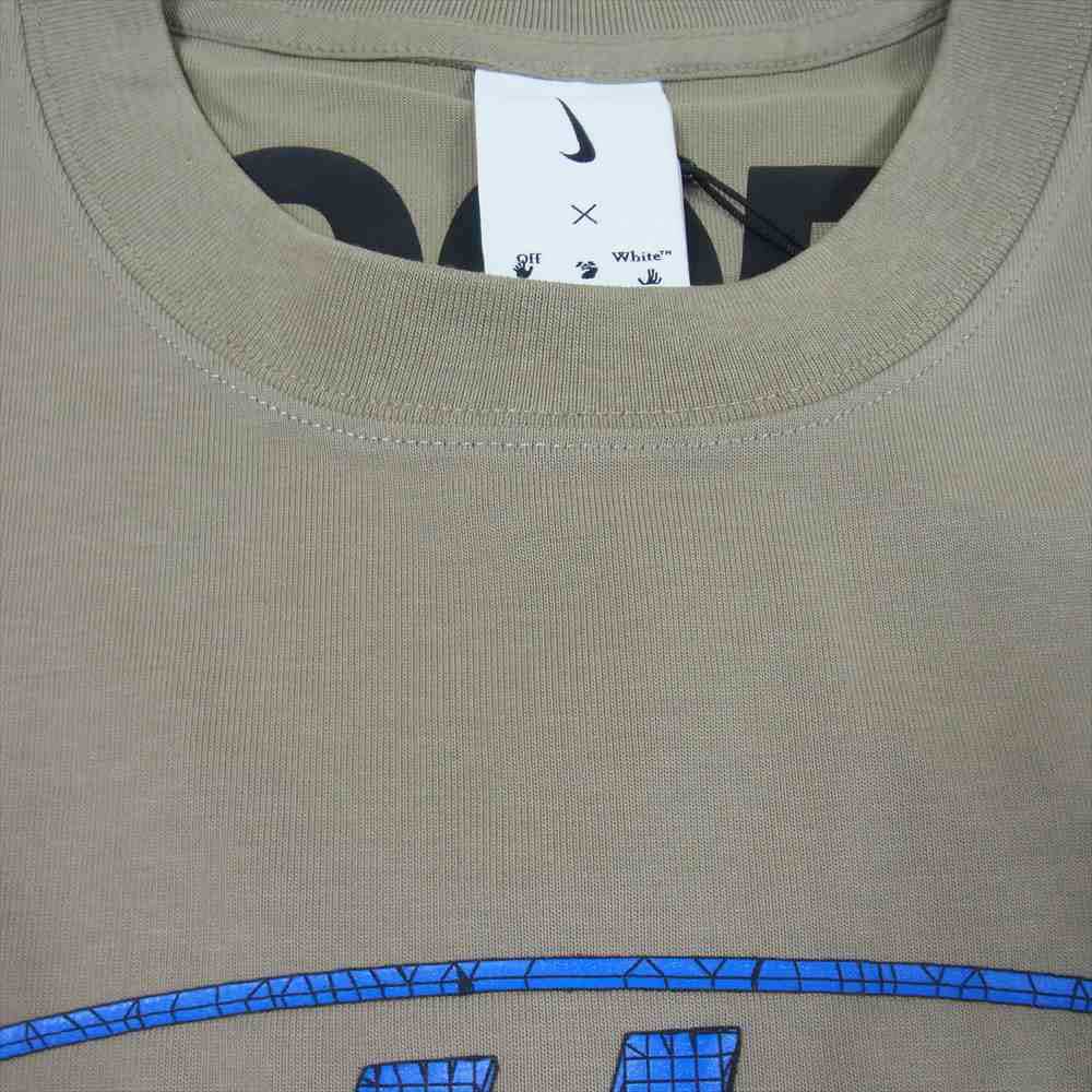 OFF-WHITE オフホワイト DN1758-247 NIKE AS M NRG TEE KHAKI 22HO-S ナイキ NRG CL GRAFFITI S/S Tシャツ カーキ系 XL【極上美品】【中古】