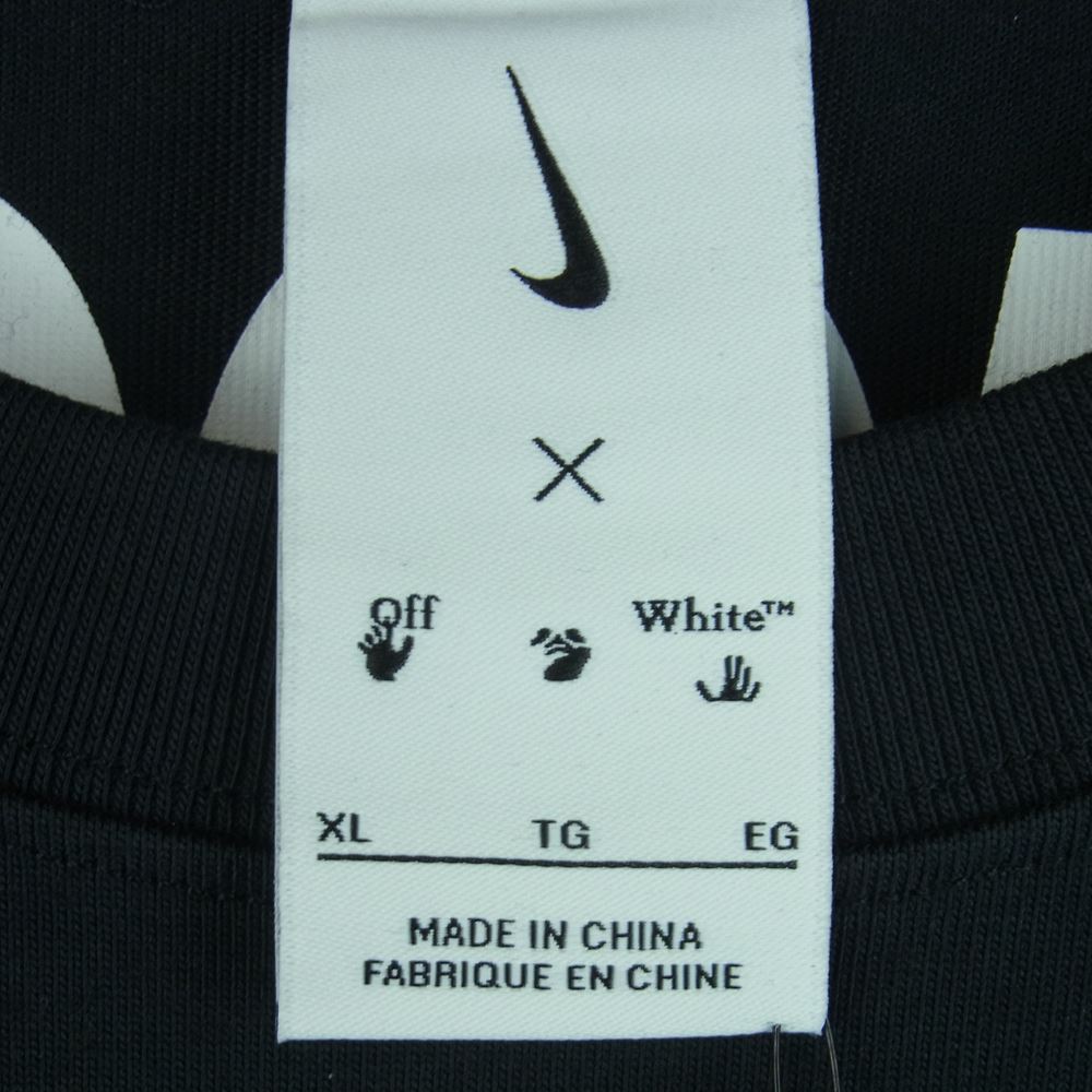 OFF-WHITE オフホワイト DN1758-010 NIKE AS M NRG TEE BLACK 22HO-SNRG CL GRAFFITI S/S 半袖 Tシャツ ブラック系 XL【極上美品】【中古】