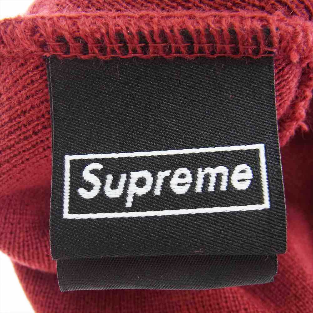 Supreme シュプリーム 22AW New Era BOX Logo Beanie BOXロゴ ビーニー ニットキャップ Cardinal ワインレッド系【新古品】【未使用】【中古】
