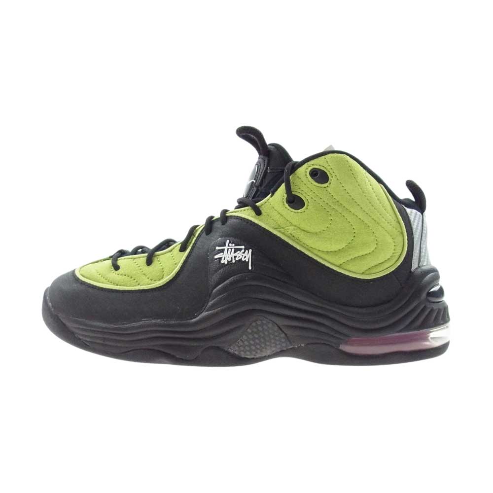 NIKE ナイキ 22AW DX6933-300 Stussy Air Penny 2 SP ステューシー エア ペニー ２ Black/Green  ブラック系 グリーン系 28.0cm【新古品】【未使用】【中古】