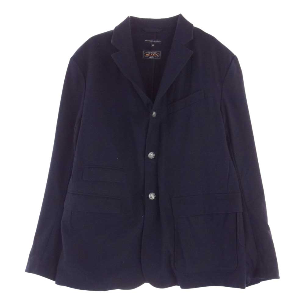 Engineered Garments エンジニアードガーメンツ BEAMS+別注 MID FIELD BLAZER UNIFORM SERGE ミッドフィールド ブレザー ユニフォームサージ ジャケット ネイビー系 M【中古】