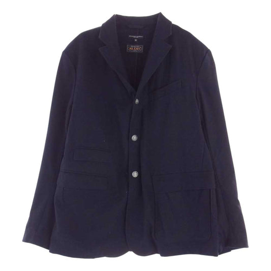 Engineered Garments エンジニアードガーメンツ BEAMS+別注 MID FIELD BLAZER UNIFORM SERGE ミッドフィールド ブレザー ユニフォームサージ ジャケット ネイビー系 M【中古】