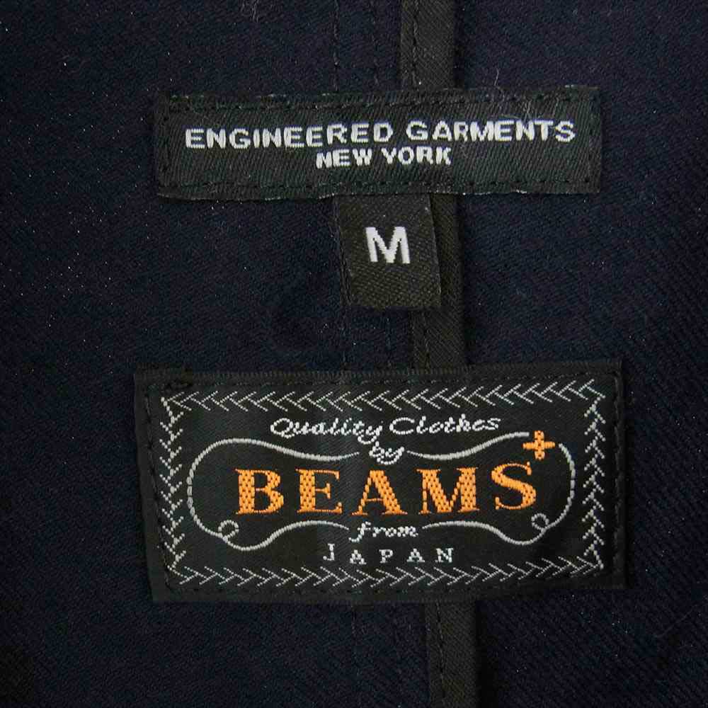 Engineered Garments エンジニアードガーメンツ BEAMS+別注 MID FIELD BLAZER UNIFORM SERGE ミッドフィールド ブレザー ユニフォームサージ ジャケット ネイビー系 M【中古】