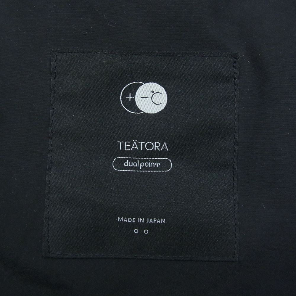 TEATORA テアトラ TT-102-DP DEVICE COAT DUAL POINT デバイスコート デュアルポイント ブラック系 サイズ：2【中古】