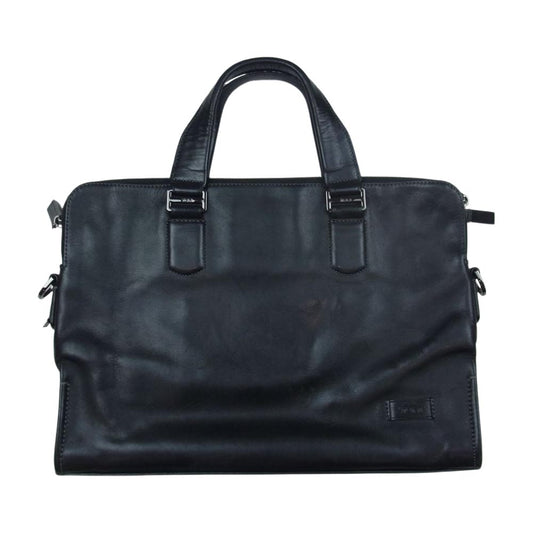 TUMI トゥミ 63000D HARRISON ハリソン セネカ スリム ブリーフケース ビジネスバッグ ブラック系【中古】