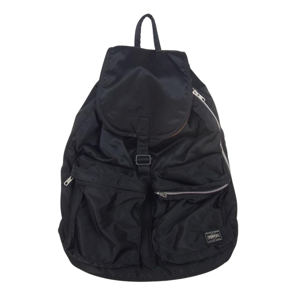 PORTER ポーター TANKER タンカー BACKPACK リュック デイパック ブラック系【中古】